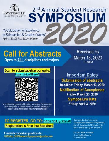 Symposium promotional poster